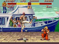 une photo d'Ã©cran de Super Street Fighter 2 sur Nintendo Super Nes